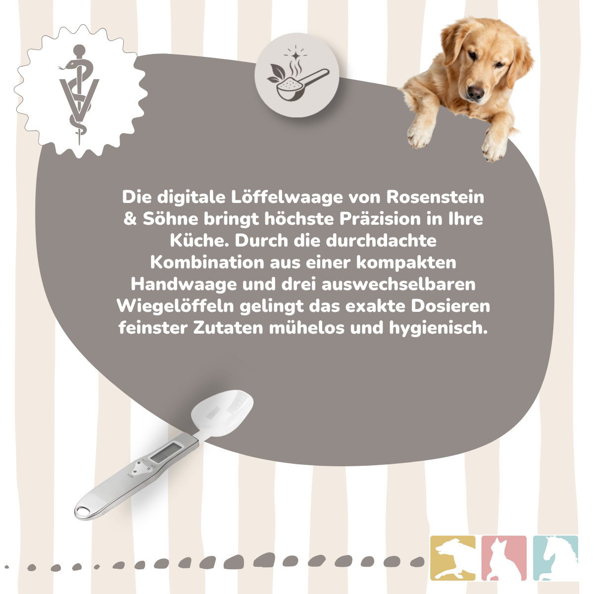R & S Digitale Löffelwaage, Handwaage