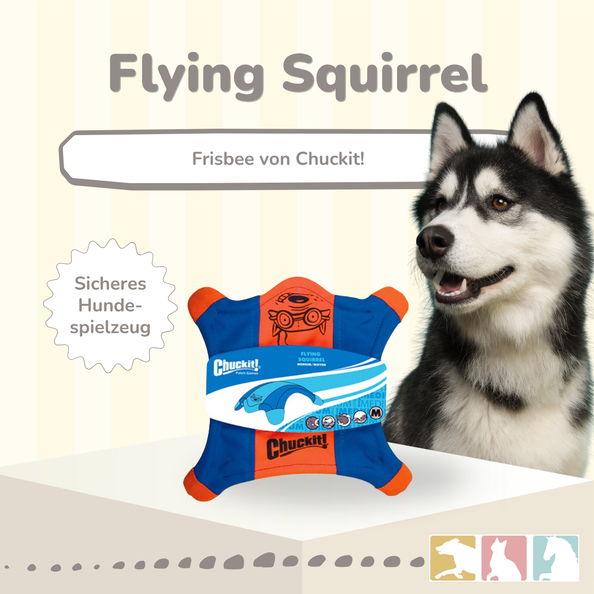 Chuckit! Flying Squirrel (Frisbee)