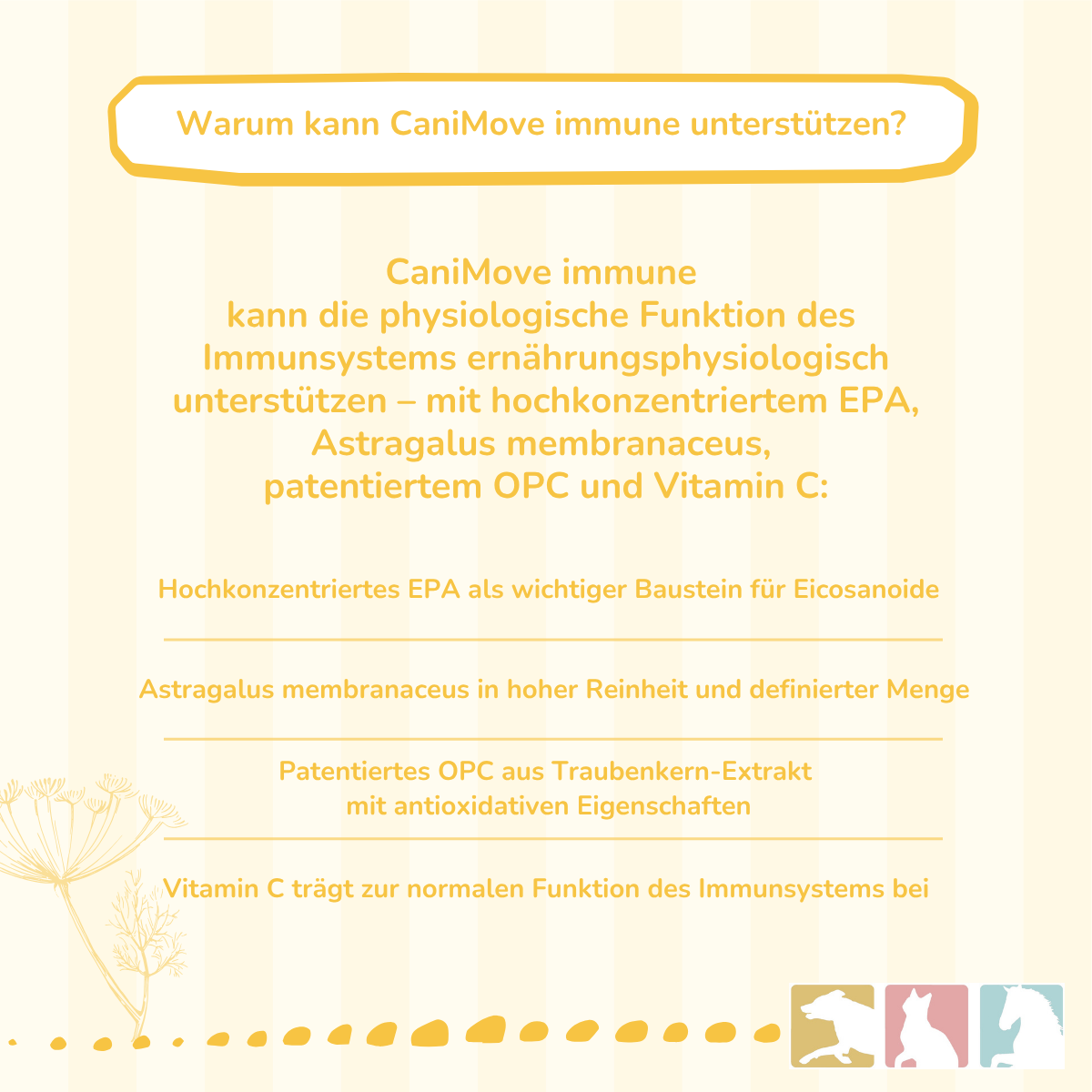 CaniMove immune