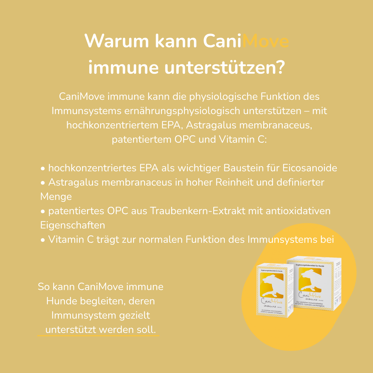 CaniMove immune