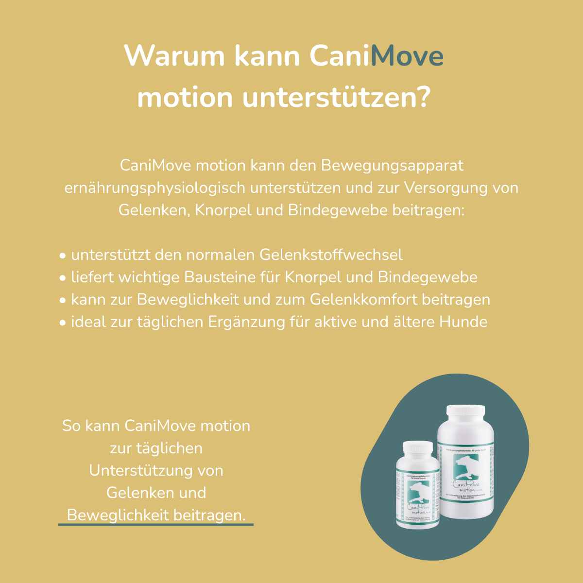 CaniMove motion