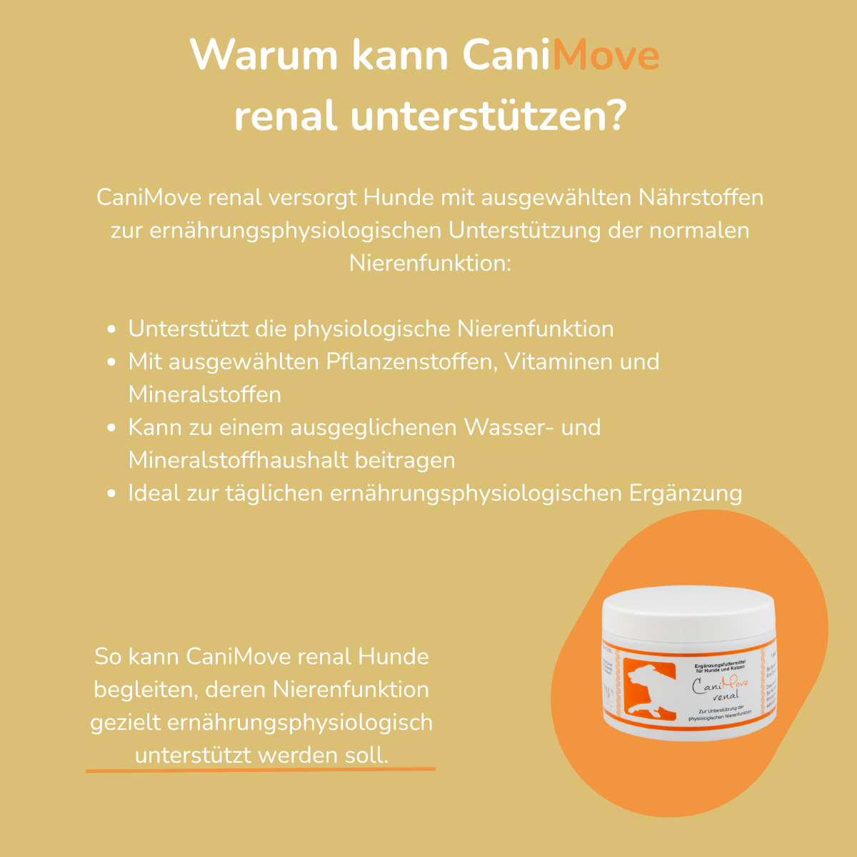 CaniMove renal